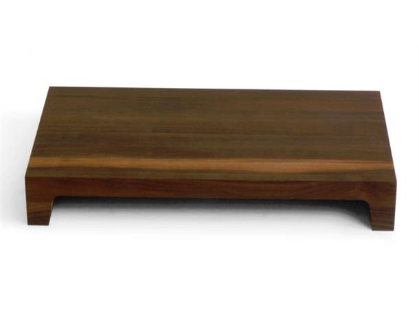 Buffetblokk M 530x325x115mm Valnøtt Heltre - Næringsmiddelgodkjent